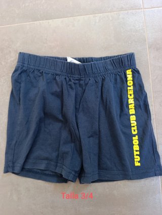 Pantalón corto Futbol Club Barcelona Talla 3/4