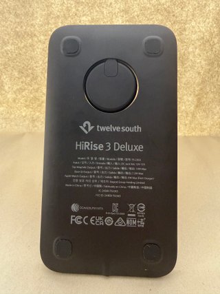 Cargador Inalámbrico Twelve South HiRise 3 Deluxe