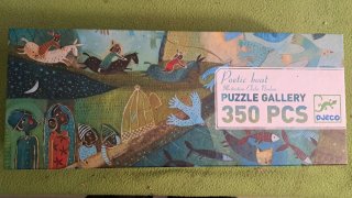 Puzzle Djeco Poetic Boat 350 pezzi