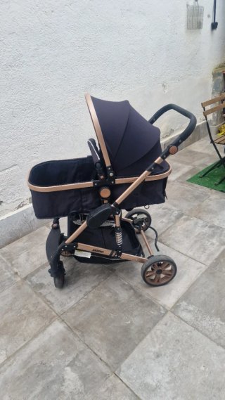 Carro y silla de coche