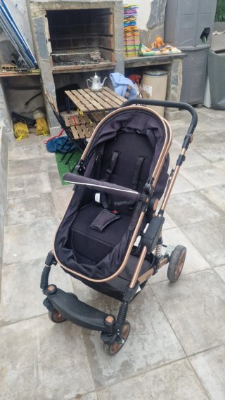 Carro y silla de coche
