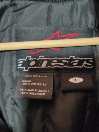 Chaqueta Moto Alpinestars Roja/Negra