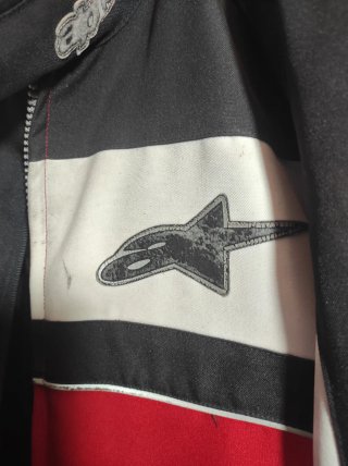 Chaqueta Moto Alpinestars Roja/Negra