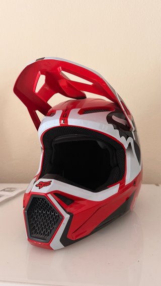 Casco Motocross FOX V1 + Gafas 100%