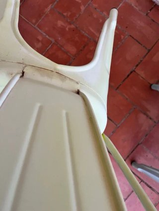 2 Sillas Metálicas Vintage