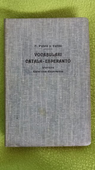 Vocabulari Català Esperanto 1909