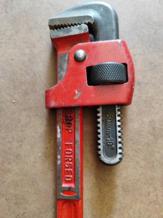 Llave Grifa Super Ego 18 Drop Forged
