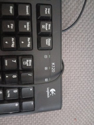 Teclado Logitech K120 Negro USB