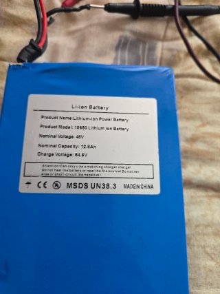 Batería Litio 48V 12.8Ah