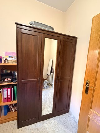 Armario 3 puertas madera IKEA