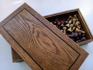 Ajedrez de madera mod. Carved.