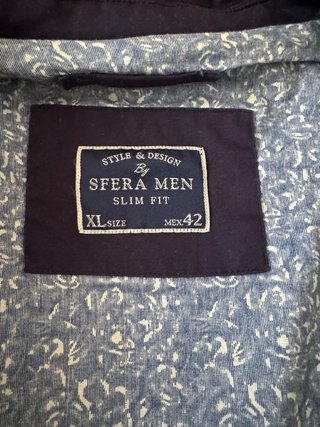 Chaqueta Sfera Men Azul Talla L