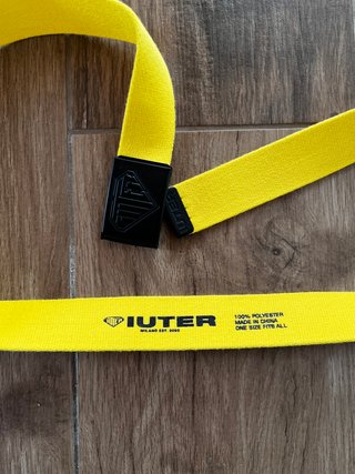 Cintura IUTER MILANO EST. 2002 Gialla