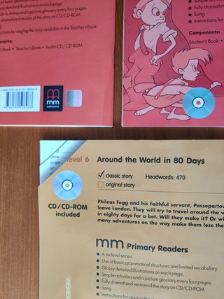 3 Libros en inglés Mm Publications Primary readers
