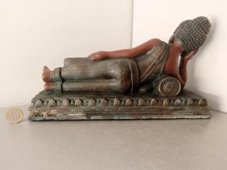 Figura de Tara (Budismo), Madera, 16,8x28,5x11,3cm