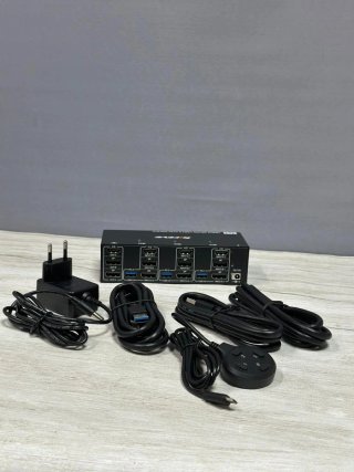 KVM Switch 3x3 8K USB 3.0