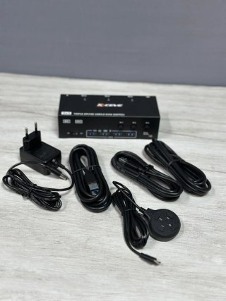 KVM Switch 3x3 8K USB 3.0