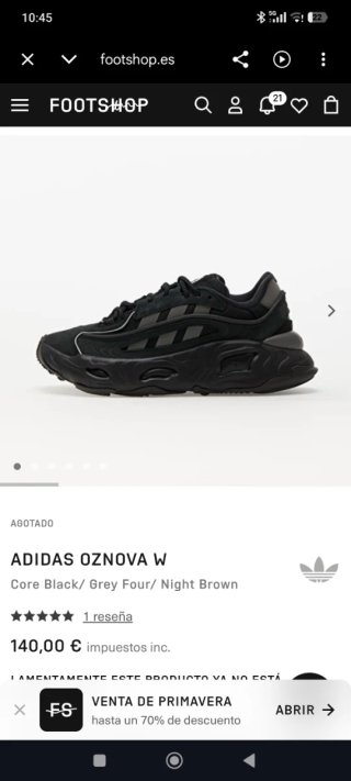 Adidas Oznova W Mujer