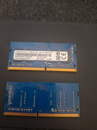 2x 4GB DDR4 SODIMM 2666MHz RAM