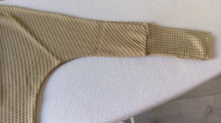 Jersey mujer verde oliva talla M manga 3/4