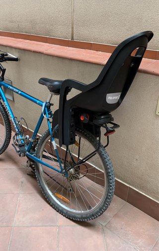 Asiento infantil para bicicleta + Portaequipajes
