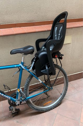 Asiento infantil para bicicleta + Portaequipajes