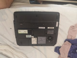 Portatile Toshiba Satellite senza caricatore, senza ram