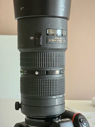 Nikon 80-200mm f2.8 ED Teleobjetivo Profesional
