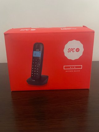 Teléfono inalámbrico SPC AIR Intense Black