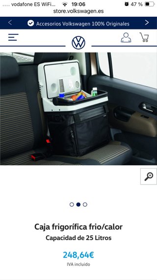 Nevera original Volkswagen