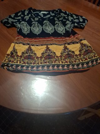 Camisa estampada fresca