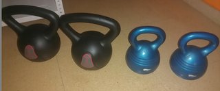 2 Pesas Rusas Azules 5kg