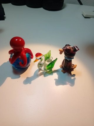 Murano Vetro Soffiato Animali