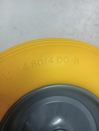 Rueda maciza para carretilla