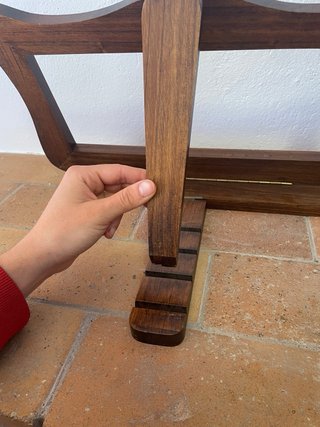 Atril de madera clásico para libros