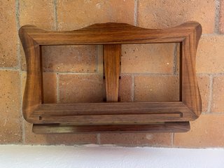 Atril de madera clásico para libros