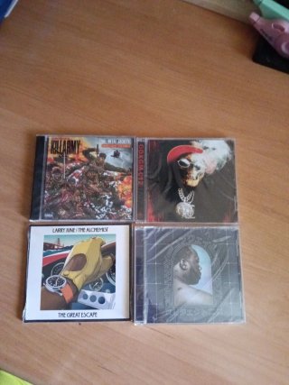 Lote 4 CDs Rap Hip Hop