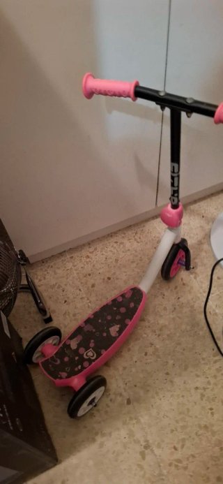 Patinete infantil 3 ruedas rosa