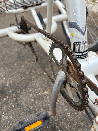Triciclo Monty con cesta grande