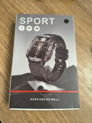 Smartwatch Sport Nero e Multicolor