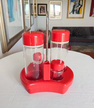 Abert Salad set "Plus", vintage anni '80