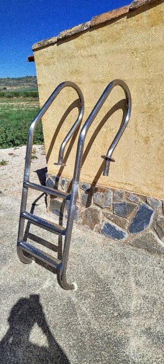 Escalera Piscina Acero Inoxidable