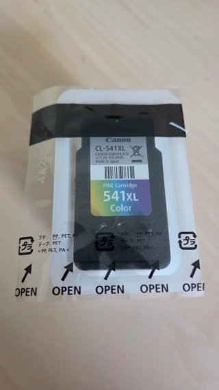 Cartuchos Tinta Canon PG-540L y CL-541XL Nuevos