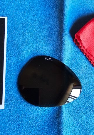 Cristal Gafas Ray Ban RB3025 Derecho Negro