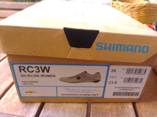 Zapatillas Shimano RC3W Talla 38 Mujer + Calas