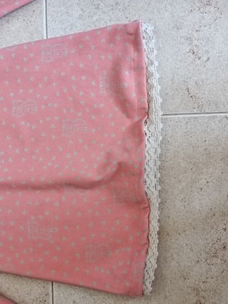 Vestido niña Nekenia estampado gato rosa
