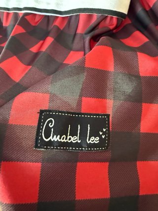 Vestido Anabel Lee Rayas Punk