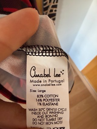 Vestido Anabel Lee Rayas Punk