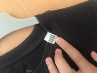 Camiseta Adidas Negra - Talla S