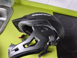 Casco Cratoni C-Maniac L-XL Negro Nuevo